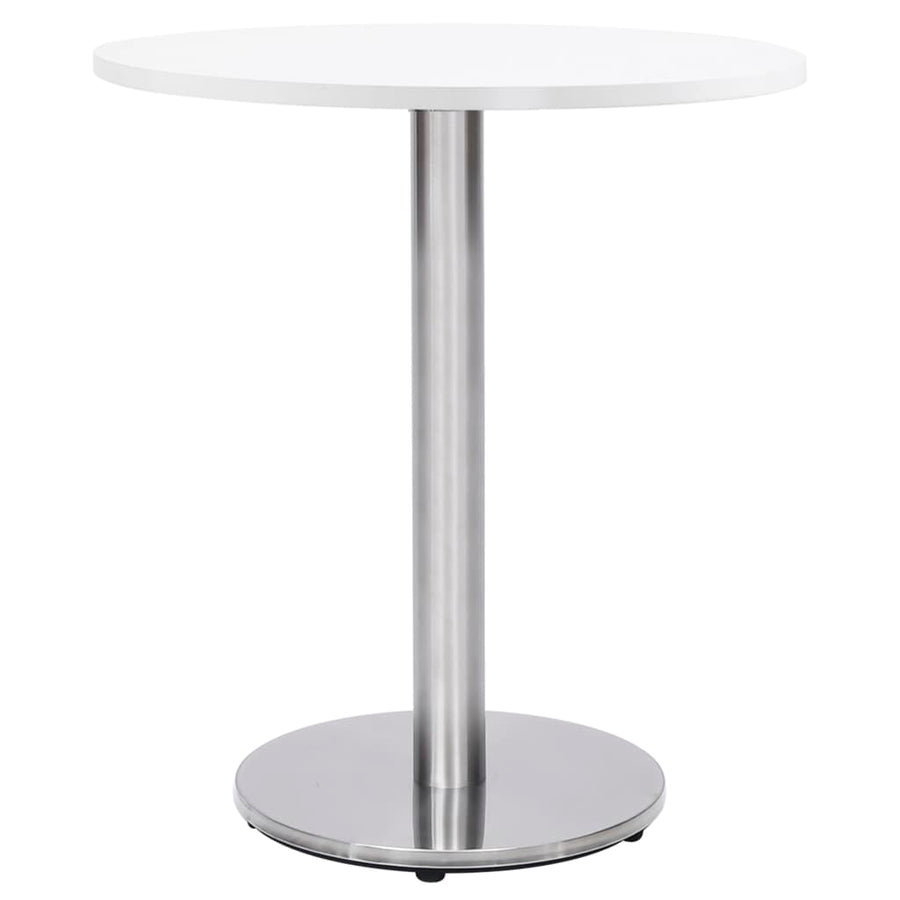 Bistrotafelpoot Ø45x72 cm roestvrij staal zilverkleurig