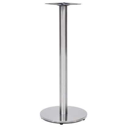 Bistrotafelpoot Ø45x107 cm roestvrij staal zilverkleurig