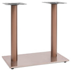 Bistro Table Leg 70x40x72 cm Stainless Steel Brass-Coloured