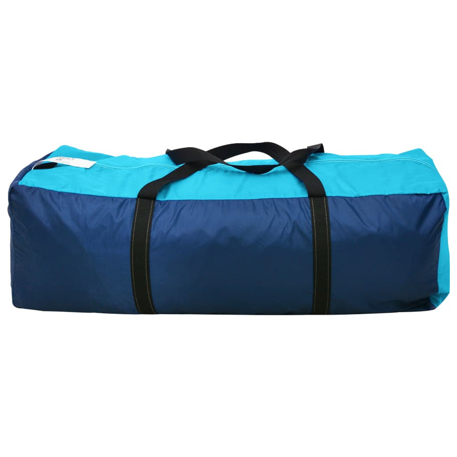 Tent 6-Persoons blauw en lichtblauw