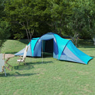 Tent 6-person blue and light blue