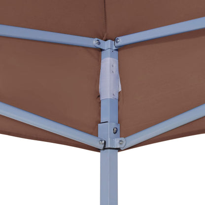 Partytentdak 270 G/M² 3 x 3 m Bruin
