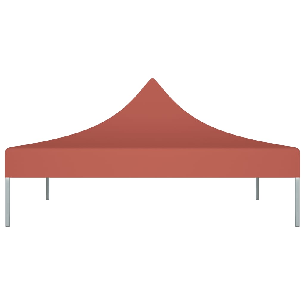 Partytentdak 270 G/M² 3 x 3 m Terracotta
