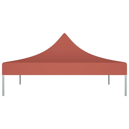 Partytentdak 270 G/M² 3 x 3 m Terracotta