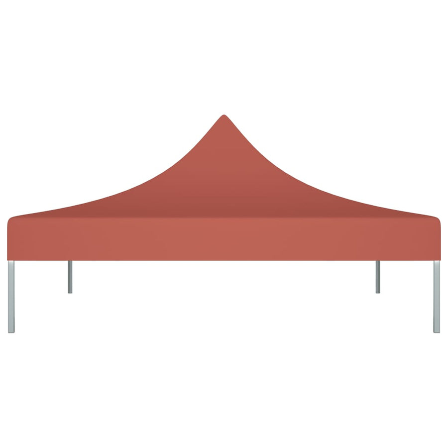 Partytentdak 270 G/M² 3 x 3 m Terracotta