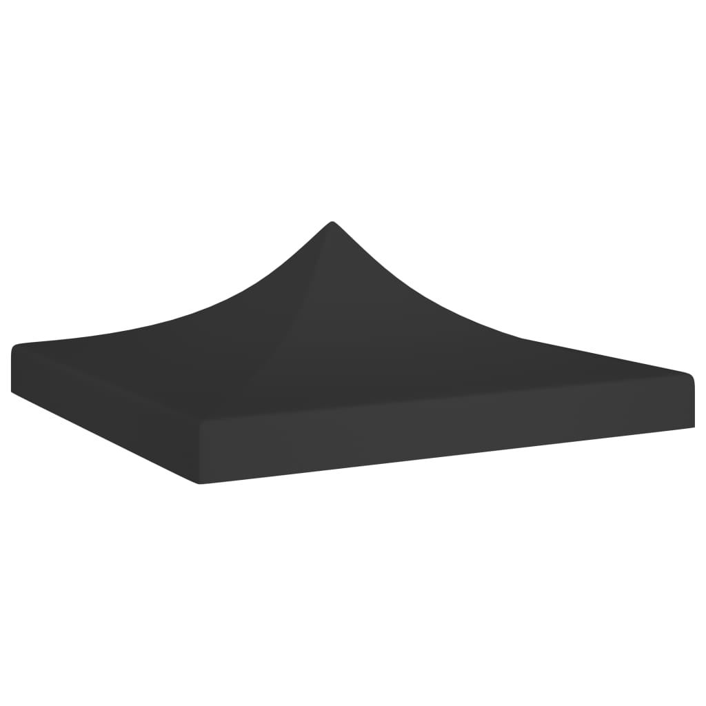 Partytentdak 270 G/M² 3 x 3 m Zwart