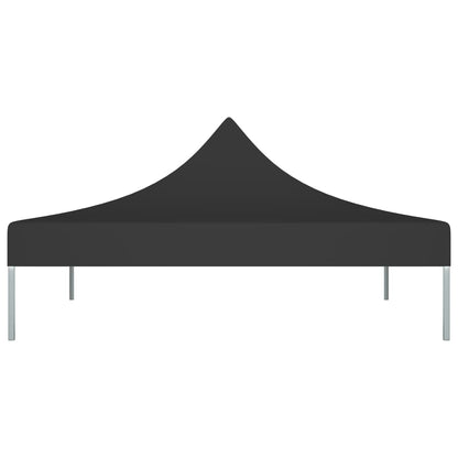 Partytentdak 270 G/M² 3 x 3 m Zwart