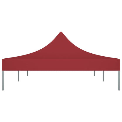 Partytentdak 270 G/M² 6 x 3 m Bordeauxrood