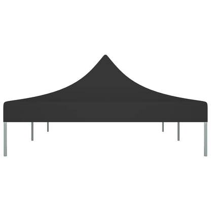 Partytentdak 270 g/m² 6x3 m zwart
