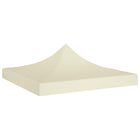 Partytentdak 2x2 m crème 270 g/m²