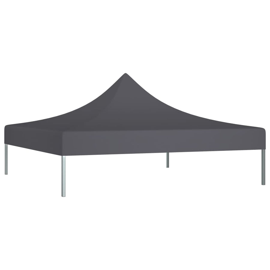 Partytentdak 270 G/M² 2 x 2 m Antraciet