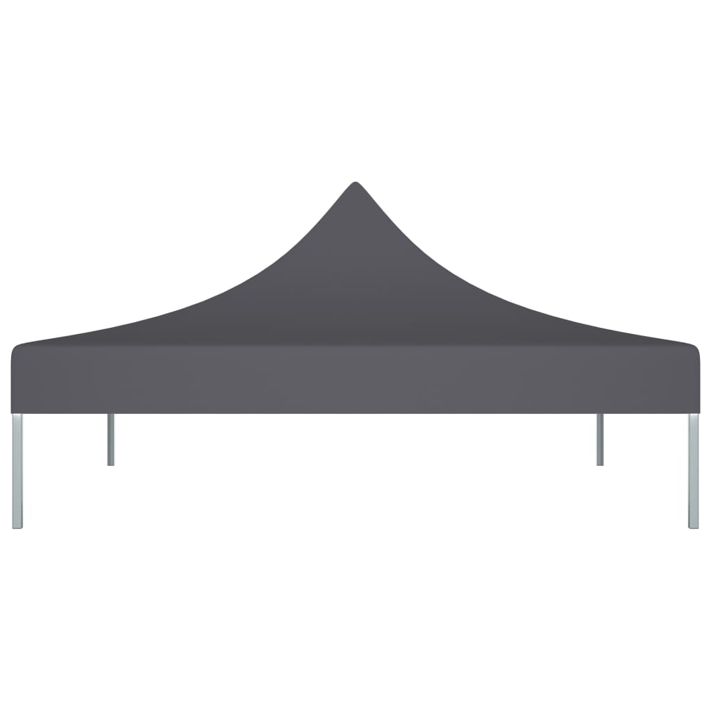 Partytentdak 270 G/M² 2 x 2 m Antraciet