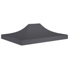 Partytentdak 4x3 m antraciet 270 g/m²