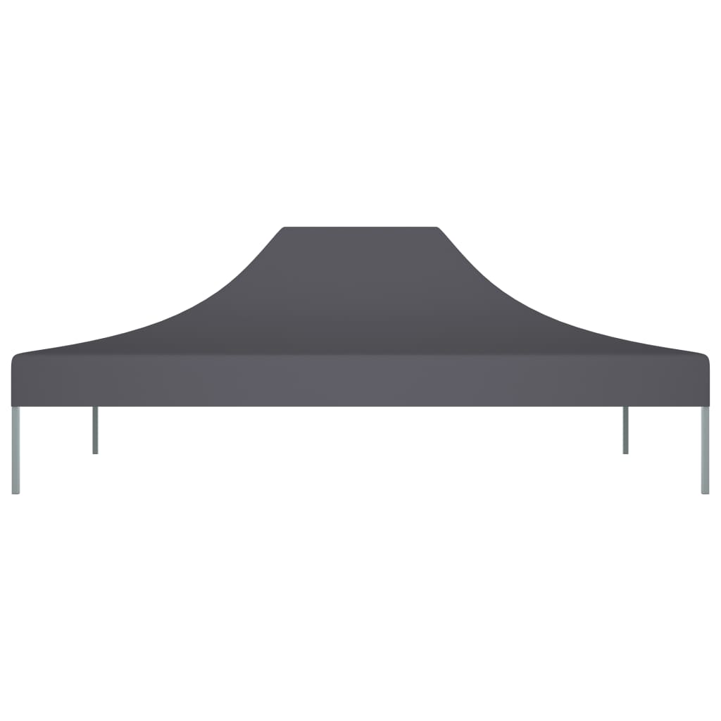Partytentdak 270 G/M² 4 x 3 m Antraciet