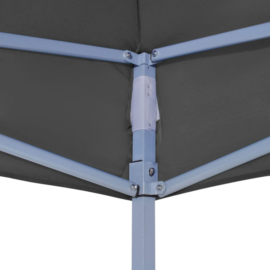 Partytentdak 270 G/M² 4 x 3 m Antraciet