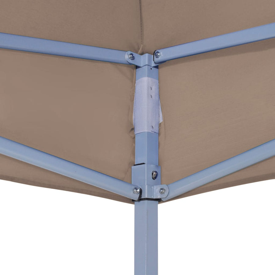 Partytentdak 270 G/M² 4 x 3 m Taupe