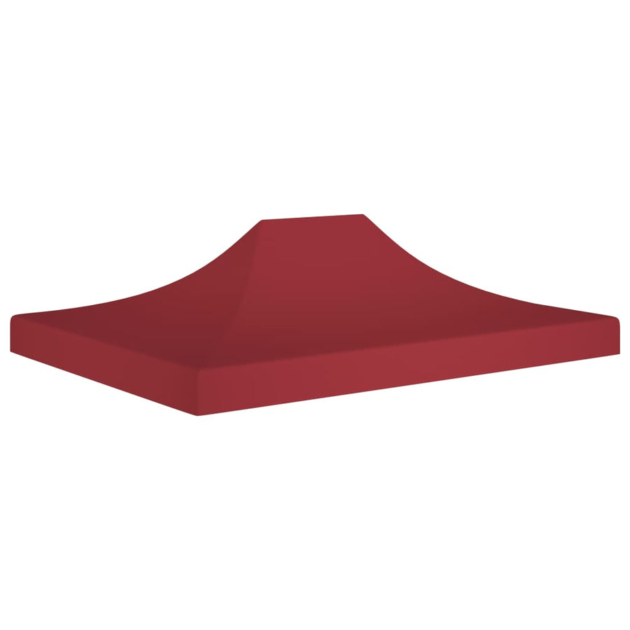 Partytentdak 270 G/M² 4 x 3 m Bordeauxrood