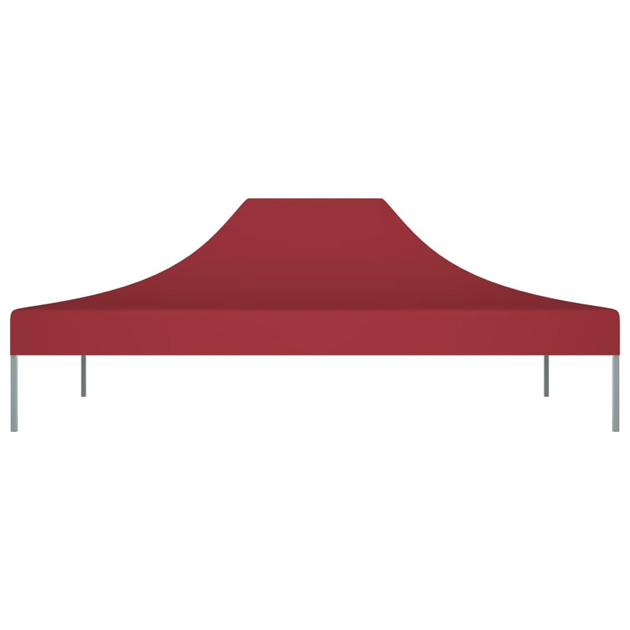 Partytentdak 270 G/M² 4 x 3 m Bordeauxrood