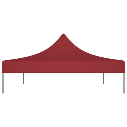 Partytentdak 270 G/M² 4 x 3 m Bordeauxrood