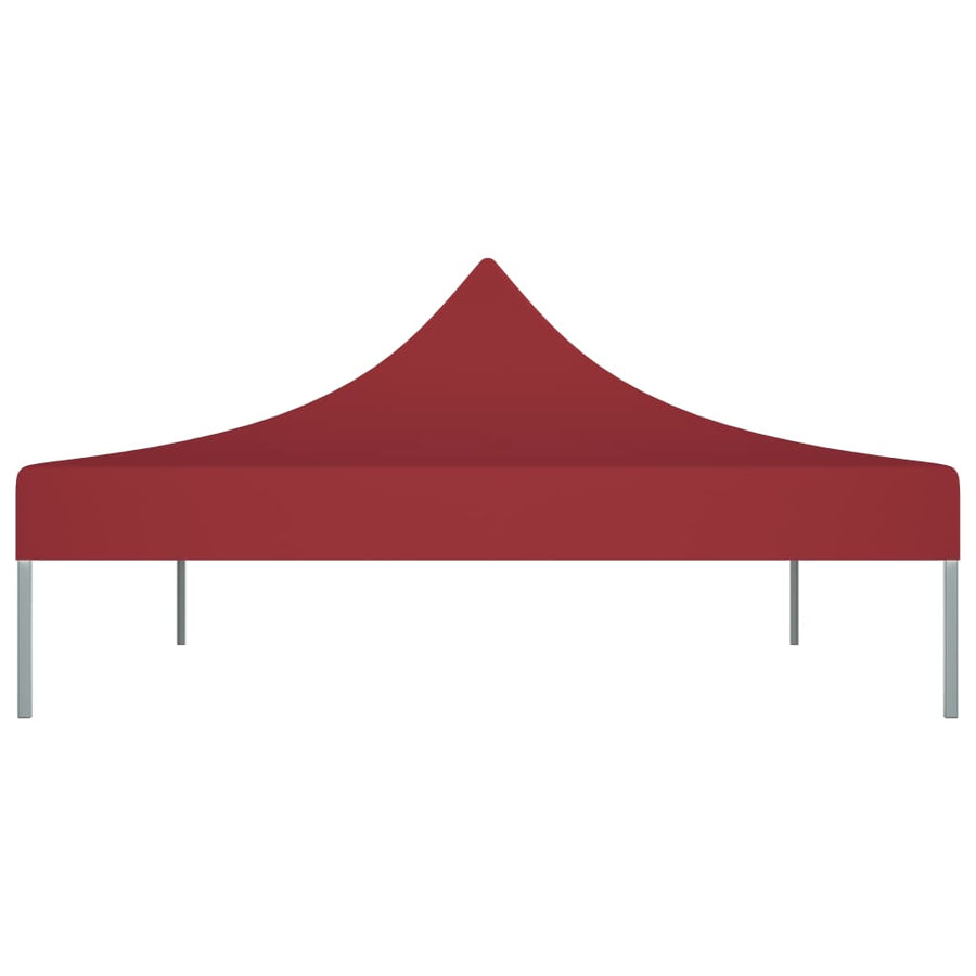 Partytentdak 270 G/M² 4 x 3 m Bordeauxrood