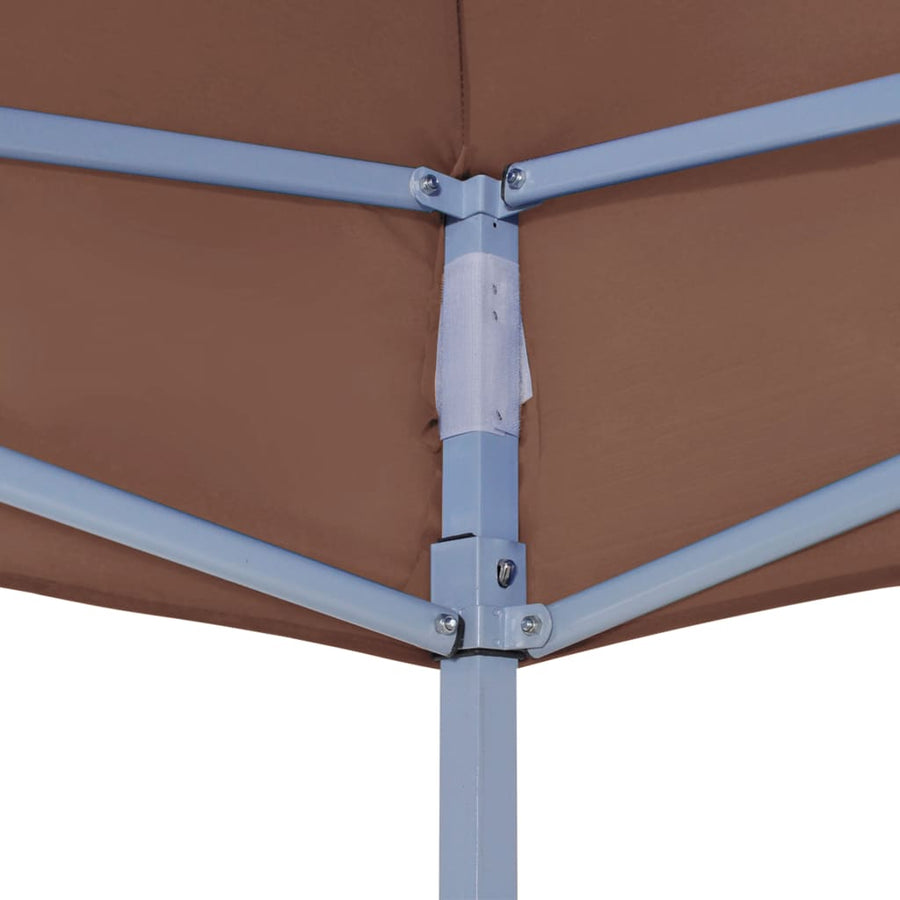 Partytentdak 270 G/M² 4 x 3 m Bruin
