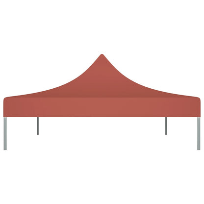 Partytentdak 270 G/M² 4 x 3 m Terracotta