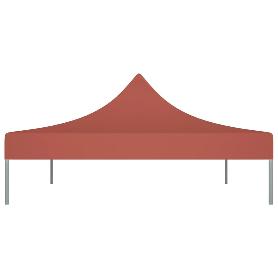 Partytentdak 270 G/M² 4 x 3 m Terracotta