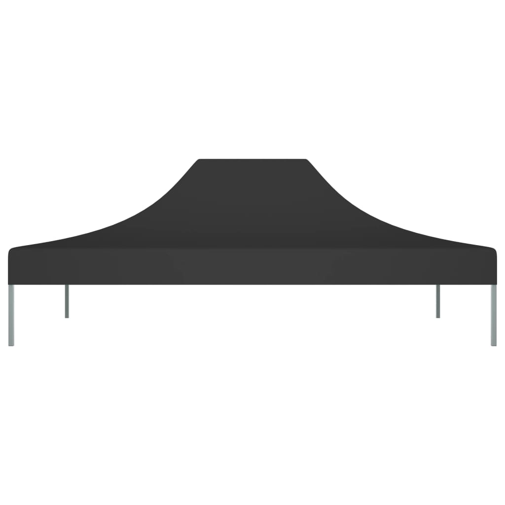 Partytentdak 270 G/M² 4X3 M Zwart
