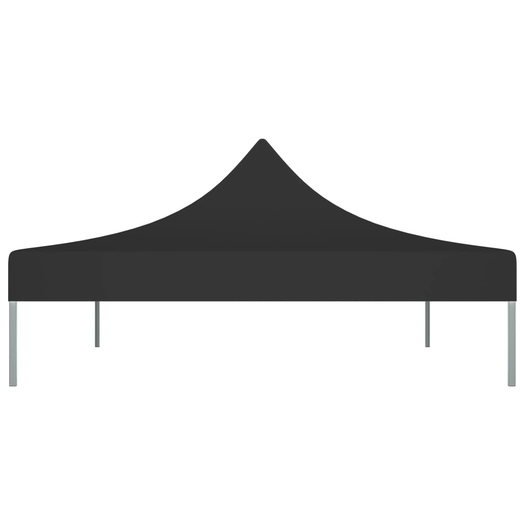 Partytentdak 270 G/M² 4X3 M Zwart