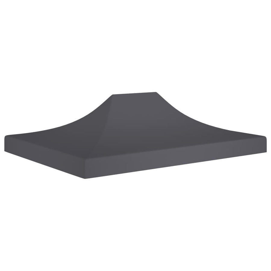 Partytentdak 270 G/M² 4,5X3 M Kleurig 4.5 x 3 m Antraciet
