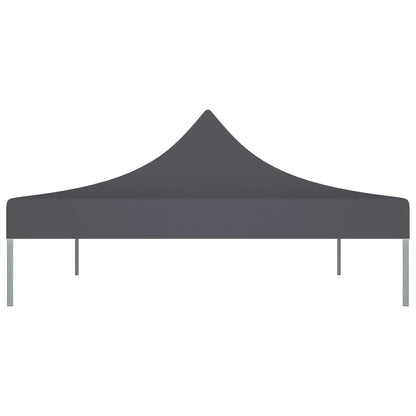 Partytentdak 270 G/M² 4,5X3 M Kleurig 4.5 x 3 m Antraciet