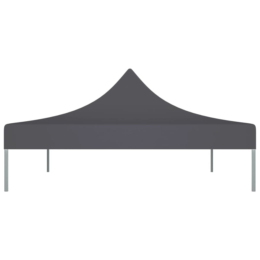 Partytentdak 270 G/M² 4,5X3 M Kleurig 4.5 x 3 m Antraciet