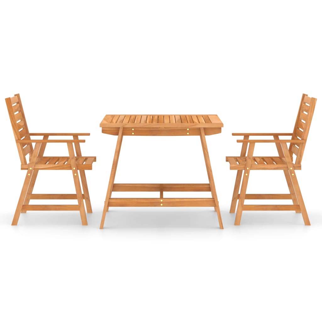 3-Delige Tuinset Massief Acaciahout 2