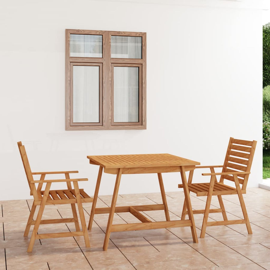 3-Delige Tuinset Massief Acaciahout 2