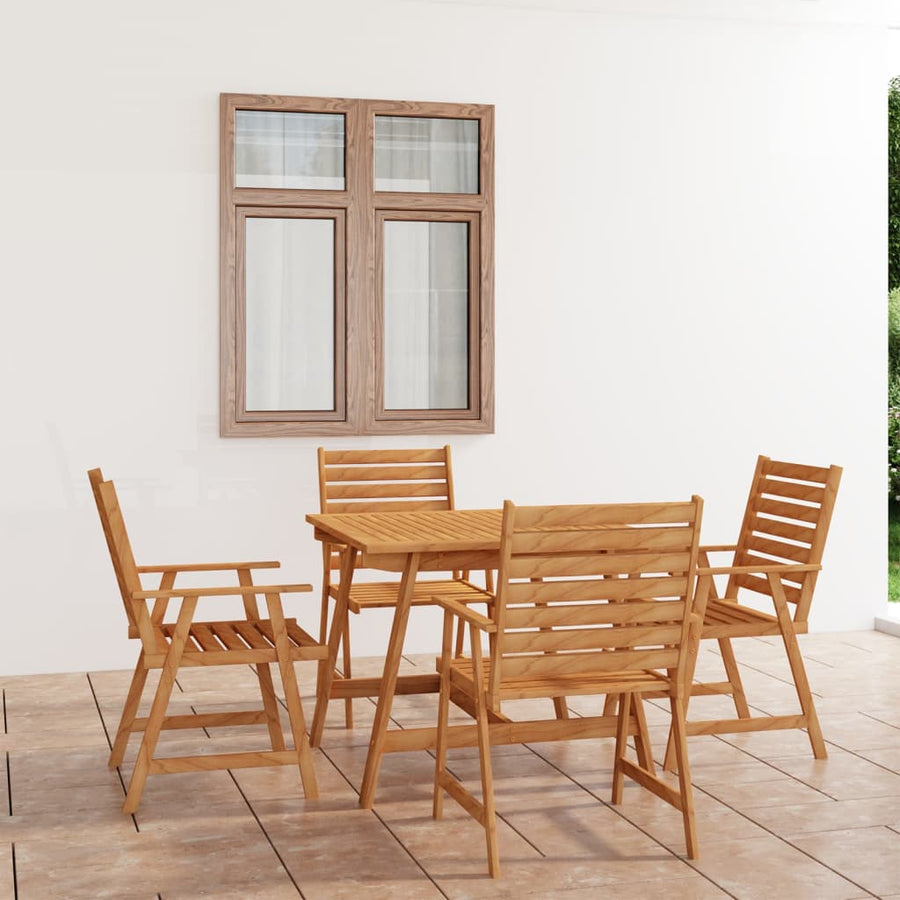 5-Delige Tuinset Massief Acaciahout 4