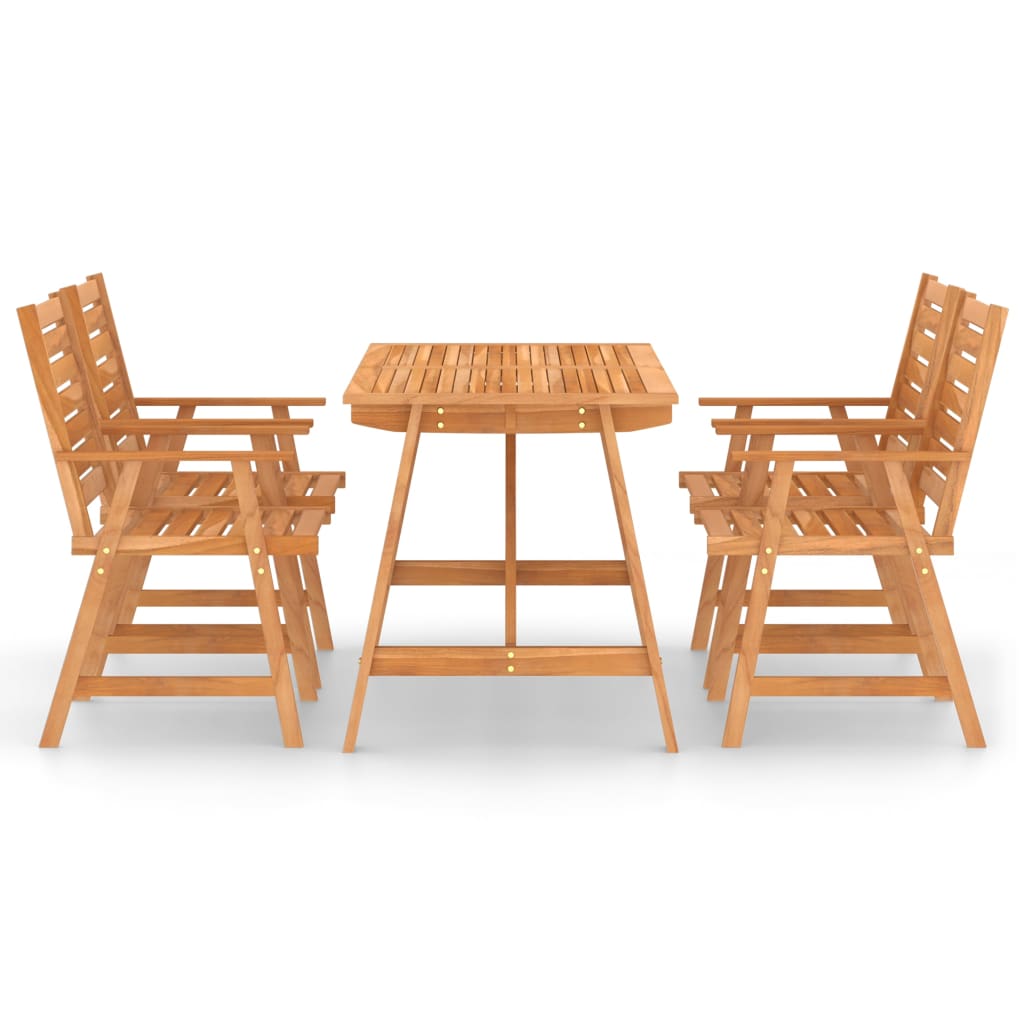 5-Delige Tuinset Massief Acaciahout