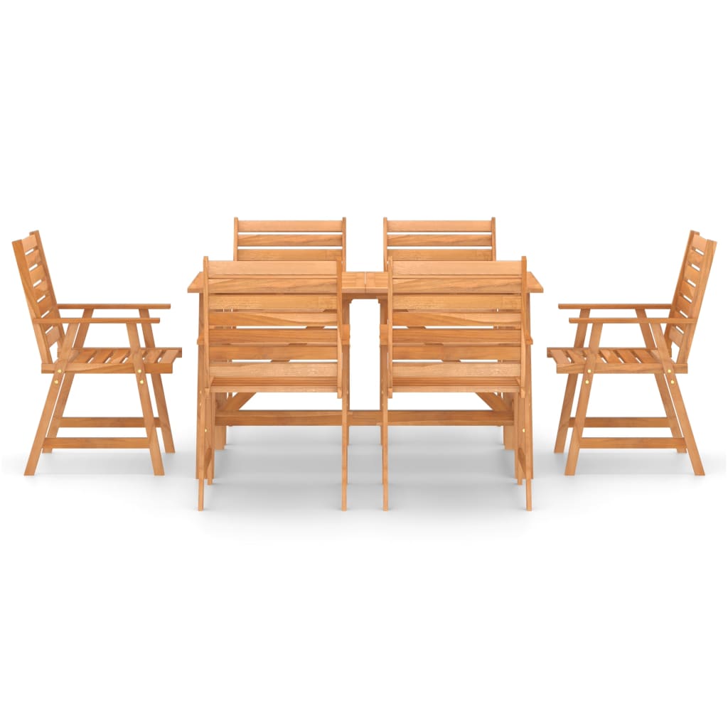 -Delige Tuinset Massief Acaciahout 7