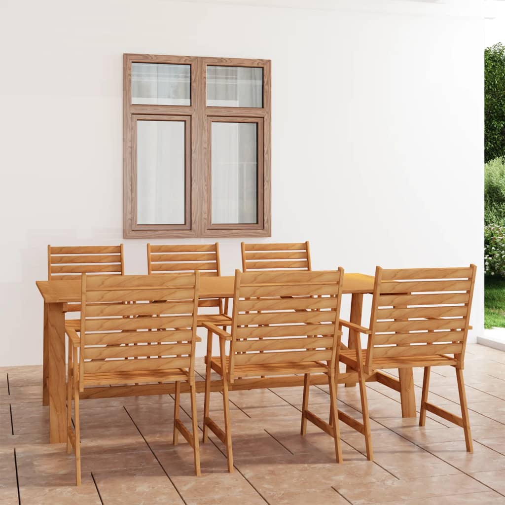 7-Delige Tuinset Massief Acaciahout 6