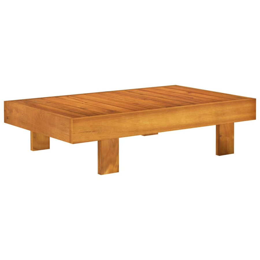 9-Delige Loungeset Met Donkergrijze Kussens Acaciahout Donkergrijs hoek + 7x midden + Tafel