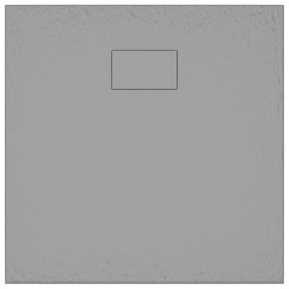 Douchebak 90x90 cm SMC grijs 90 x 90 cm Grijs