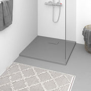 Shower tray 90x90 cm SMC grey