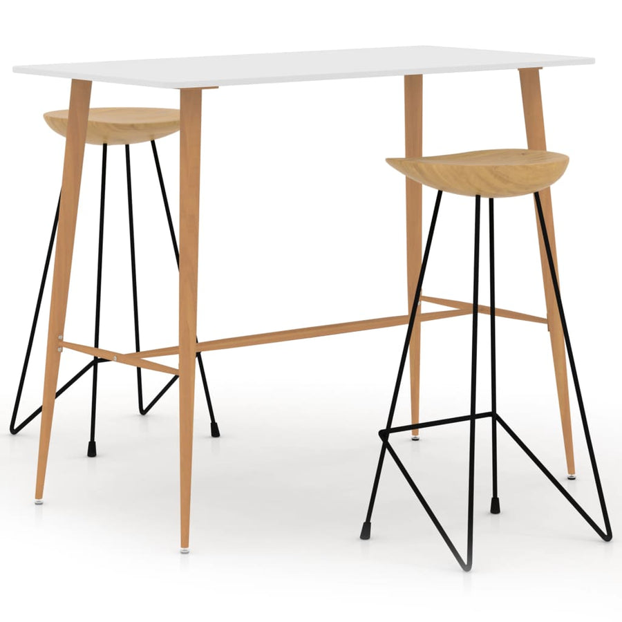3-Delige Barset Wit