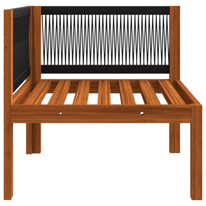 Tuin Met Kussens Massief Acaciahout Hoekbank