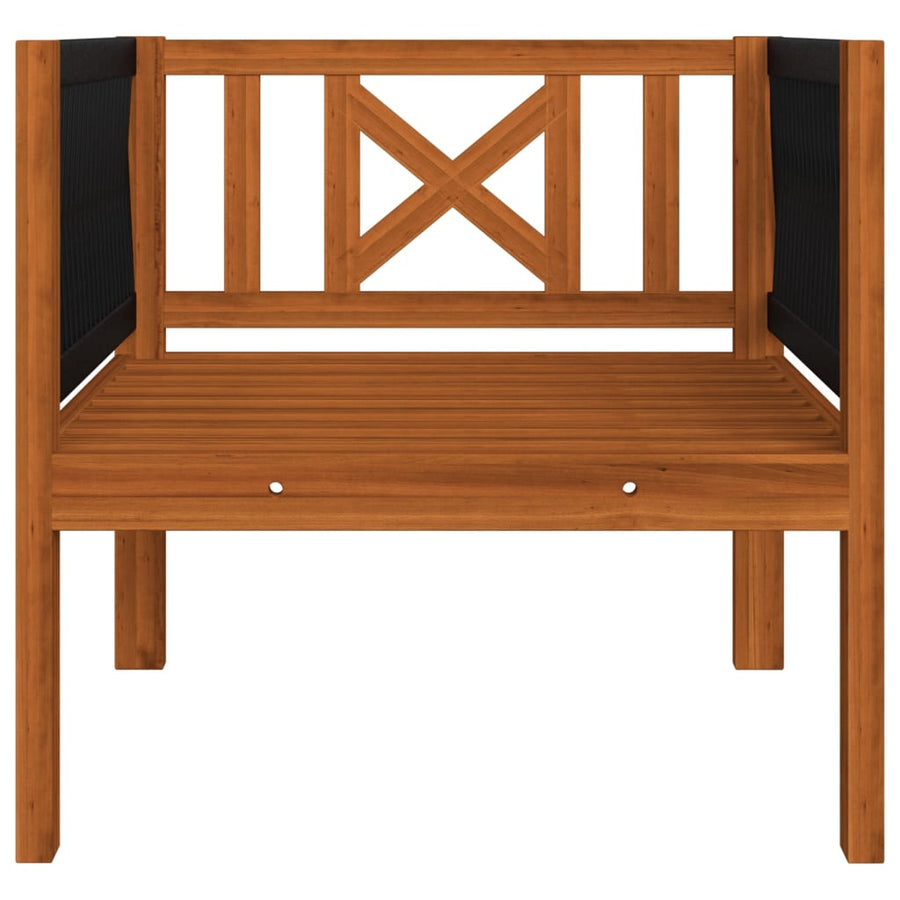 Tuinstoel Met Kussen Massief Acaciahout Fauteuil
