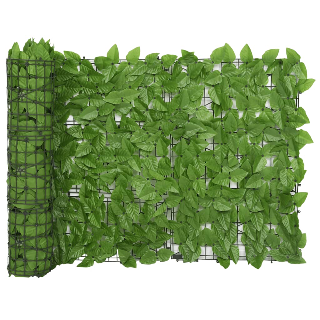 Balkonscherm Met E Bladeren 300 x 75 cm Groen