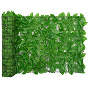 Balkonscherm 500x75 cm groen