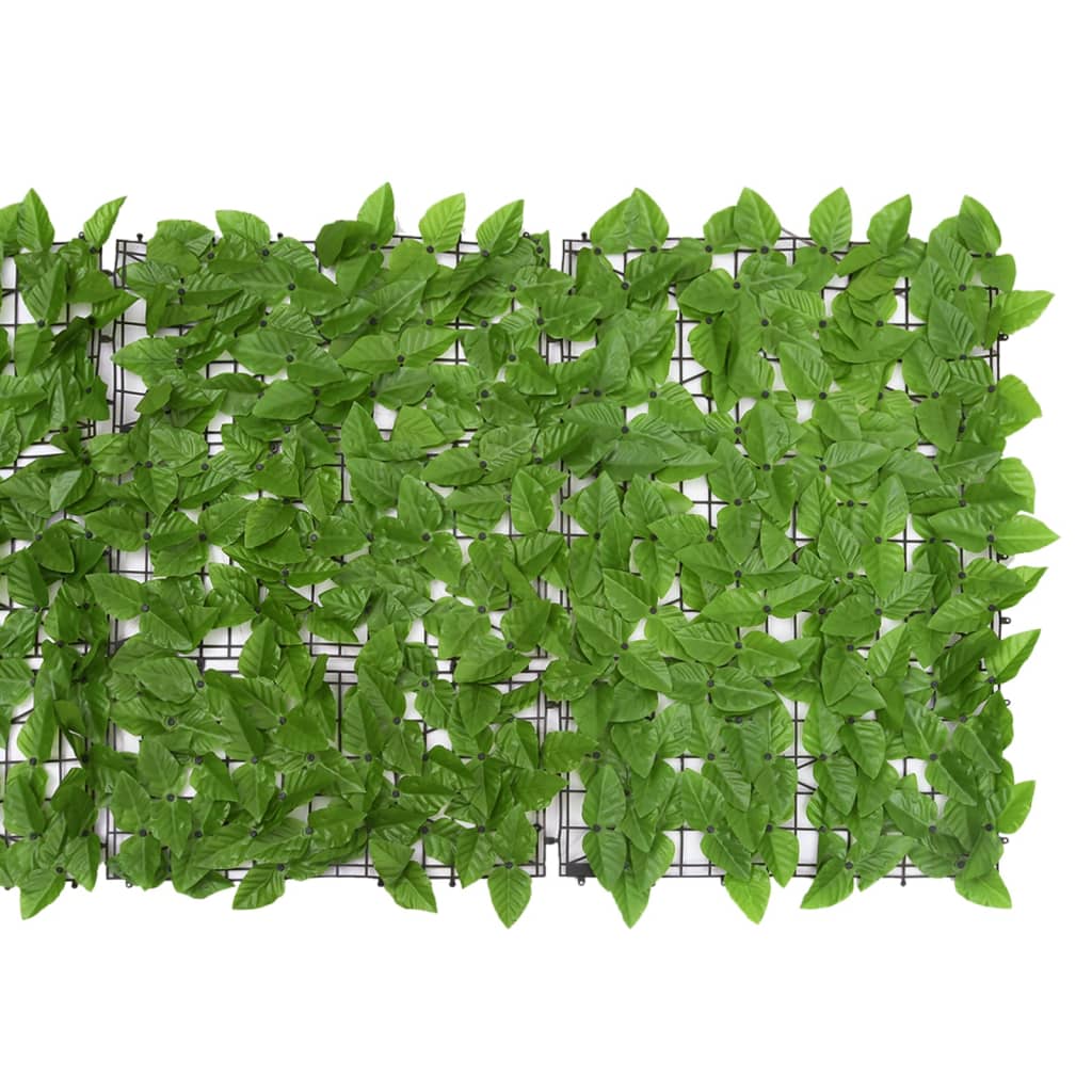 Balkonscherm Met E Bladeren 600 x 75 cm Groen