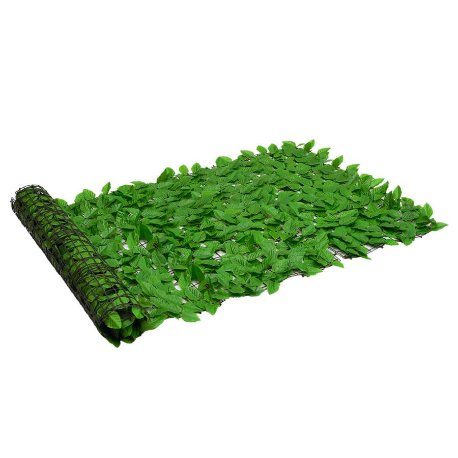 Balkonscherm Met E Bladeren 300 x 100 cm Groen