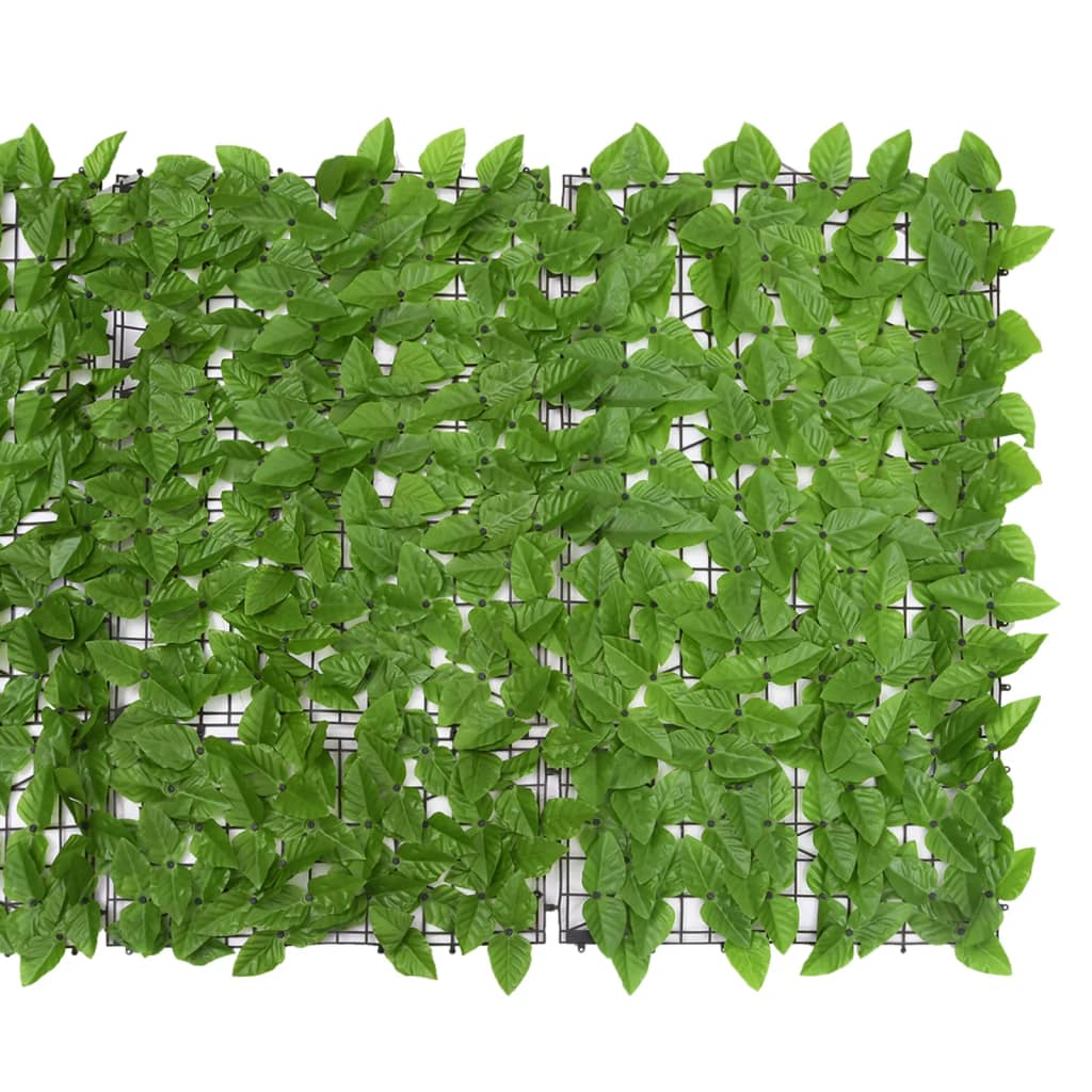 Balkonscherm Met E Bladeren 500 x 100 cm Groen