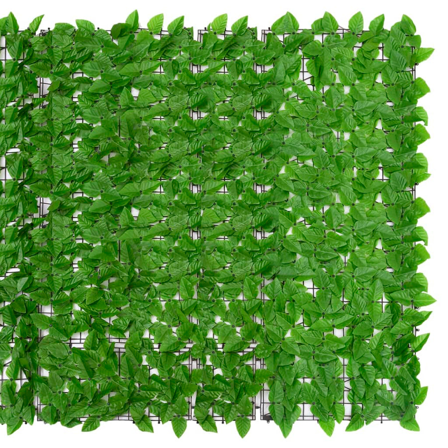 Balkonscherm Met E Bladeren 400 x 150 cm Groen